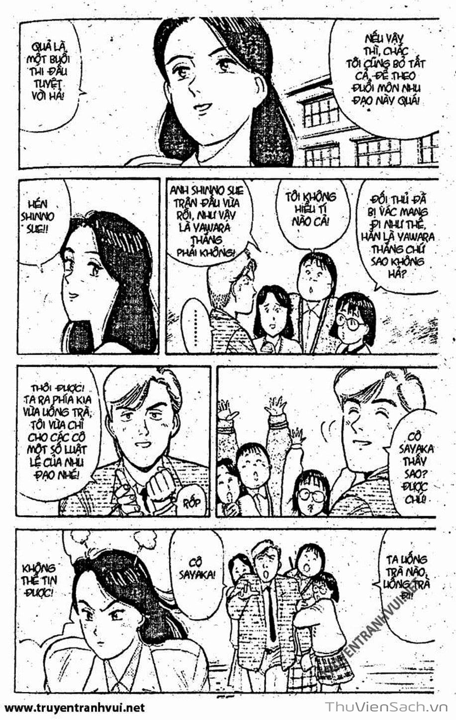 Truyện Tranh Tiểu Thư Nhu Đạo - Yawara! trang 6