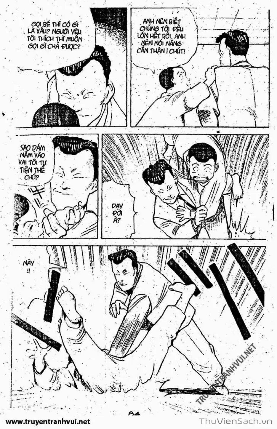 Truyện Tranh Tiểu Thư Nhu Đạo - Yawara! trang 6