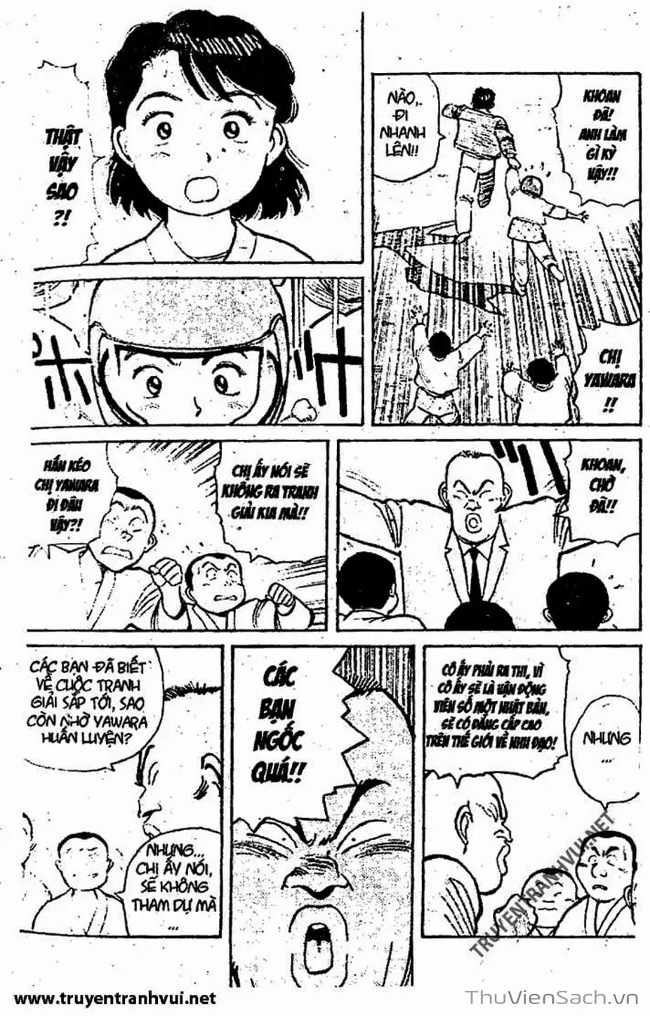 Truyện Tranh Tiểu Thư Nhu Đạo - Yawara! trang 6