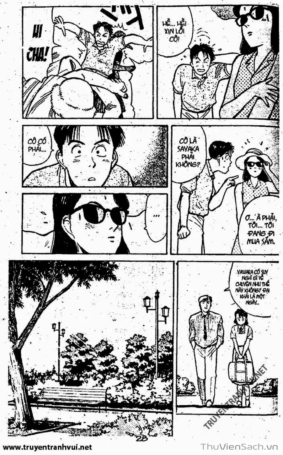 Truyện Tranh Tiểu Thư Nhu Đạo - Yawara! trang 6