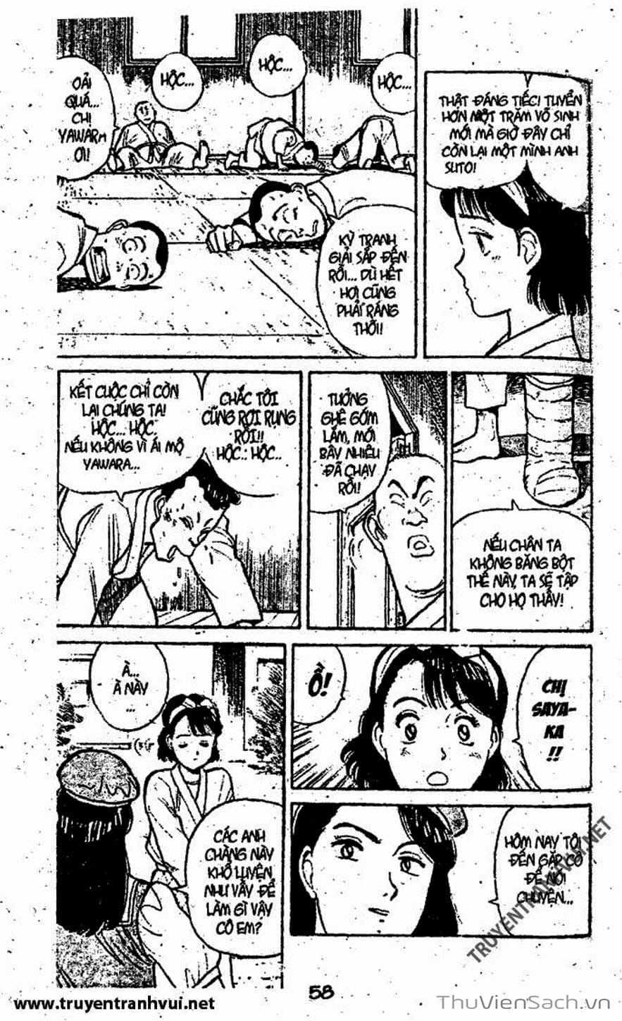 Truyện Tranh Tiểu Thư Nhu Đạo - Yawara! trang 6