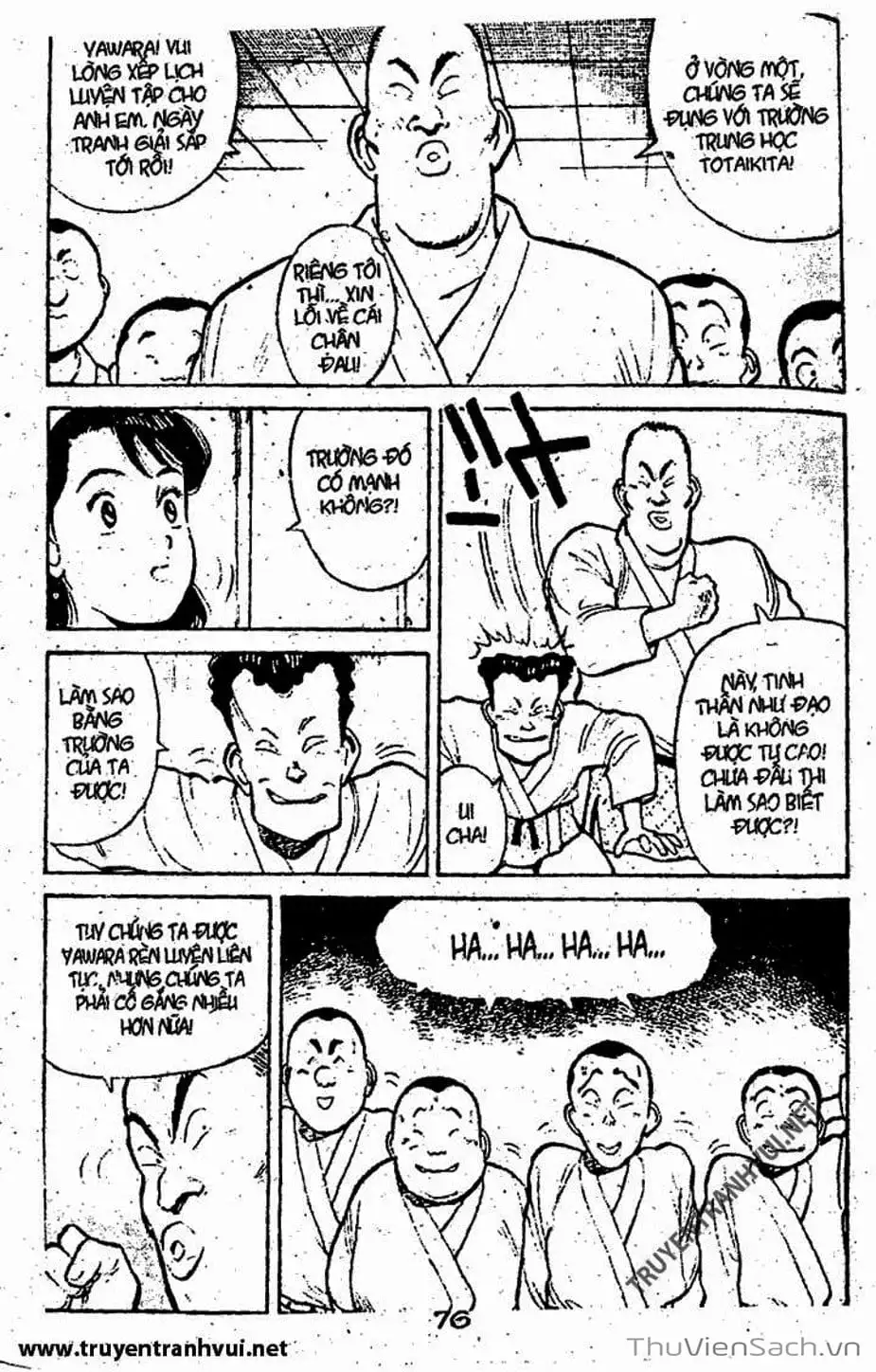 Truyện Tranh Tiểu Thư Nhu Đạo - Yawara! trang 6