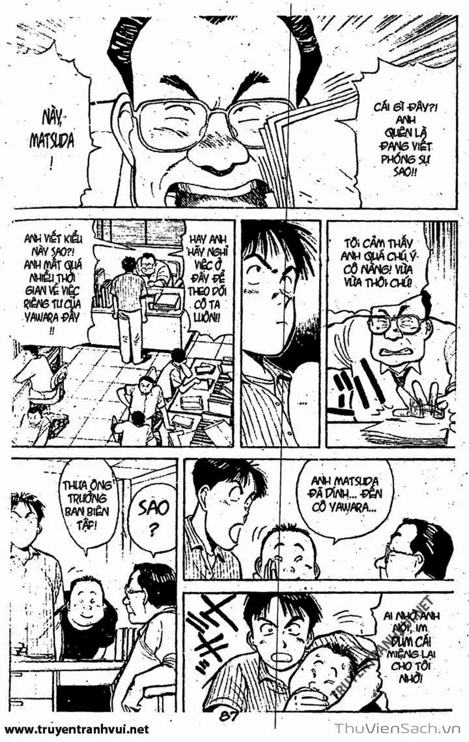 Truyện Tranh Tiểu Thư Nhu Đạo - Yawara! trang 6