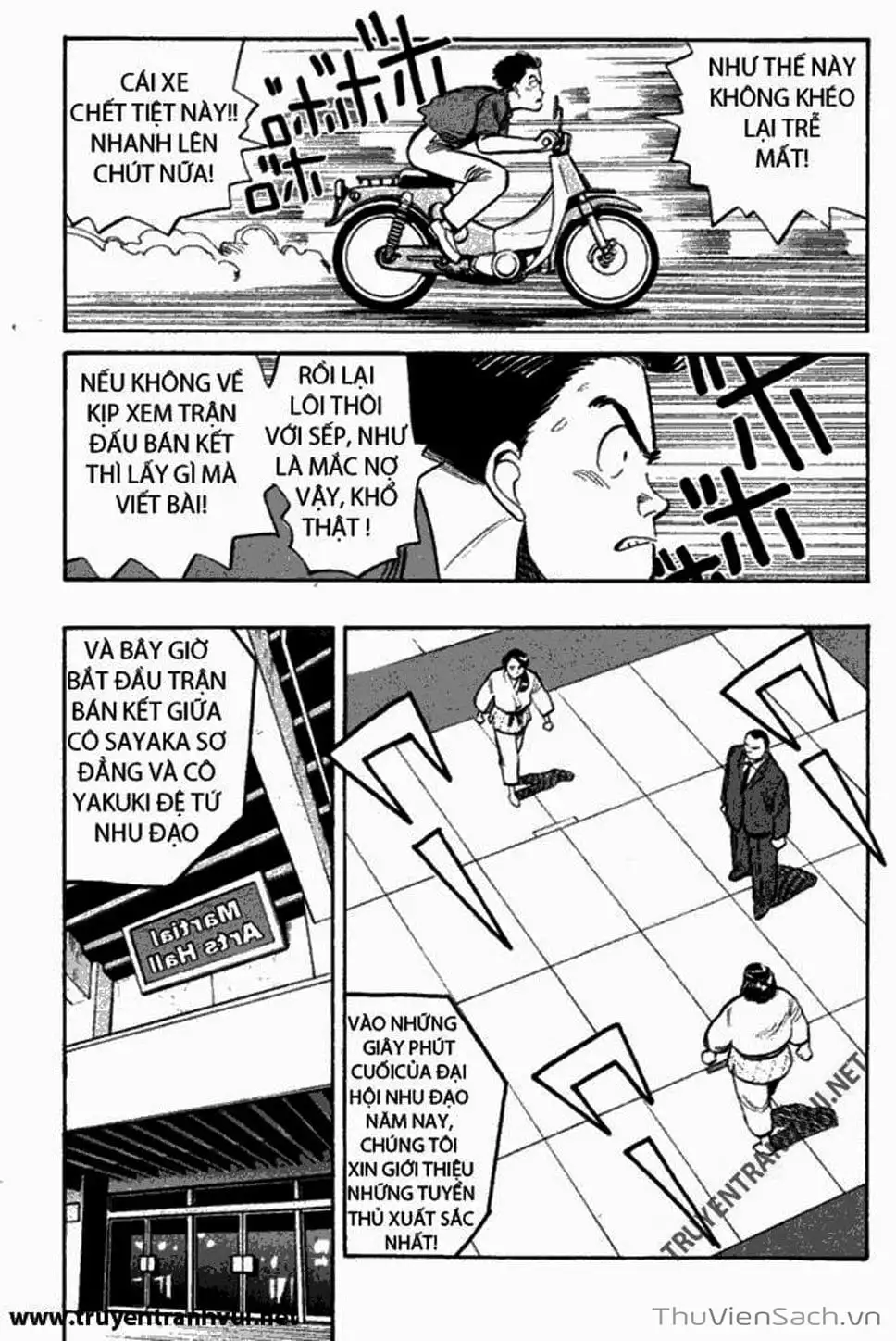 Truyện Tranh Tiểu Thư Nhu Đạo - Yawara! trang 6