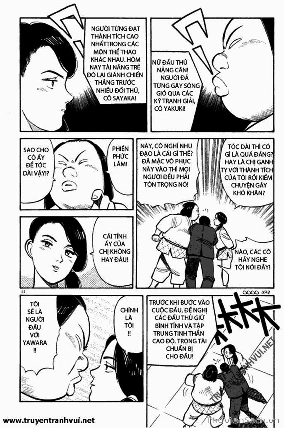 Truyện Tranh Tiểu Thư Nhu Đạo - Yawara! trang 6