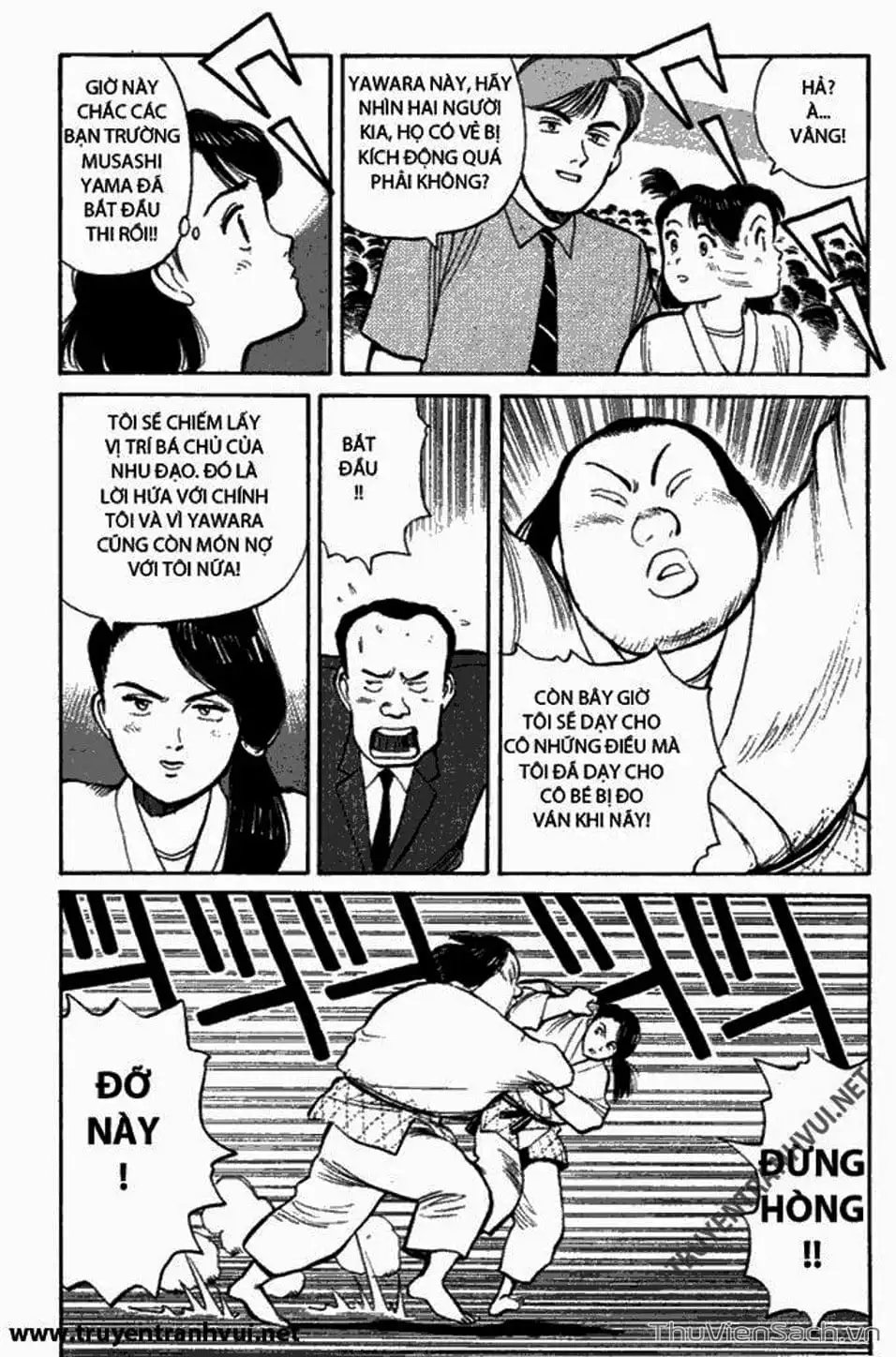 Truyện Tranh Tiểu Thư Nhu Đạo - Yawara! trang 6