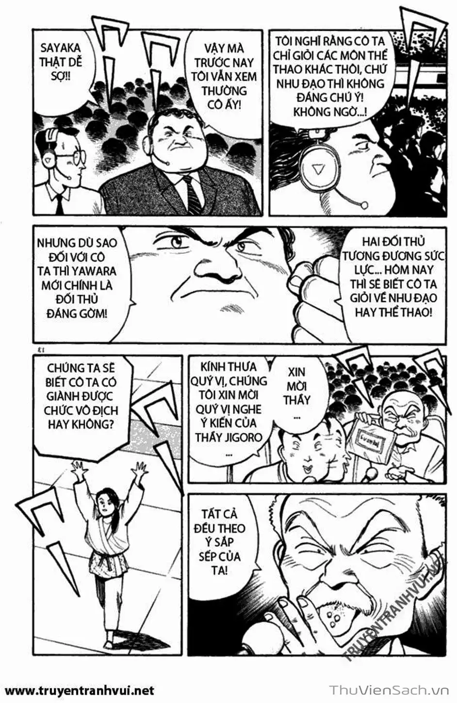 Truyện Tranh Tiểu Thư Nhu Đạo - Yawara! trang 6