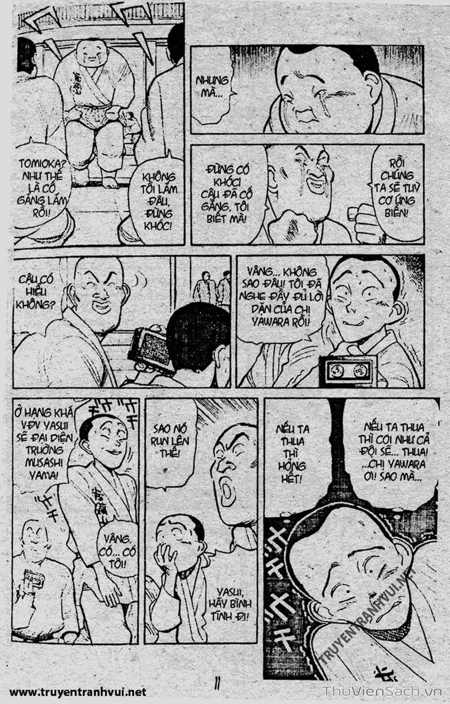 Truyện Tranh Tiểu Thư Nhu Đạo - Yawara! trang 6