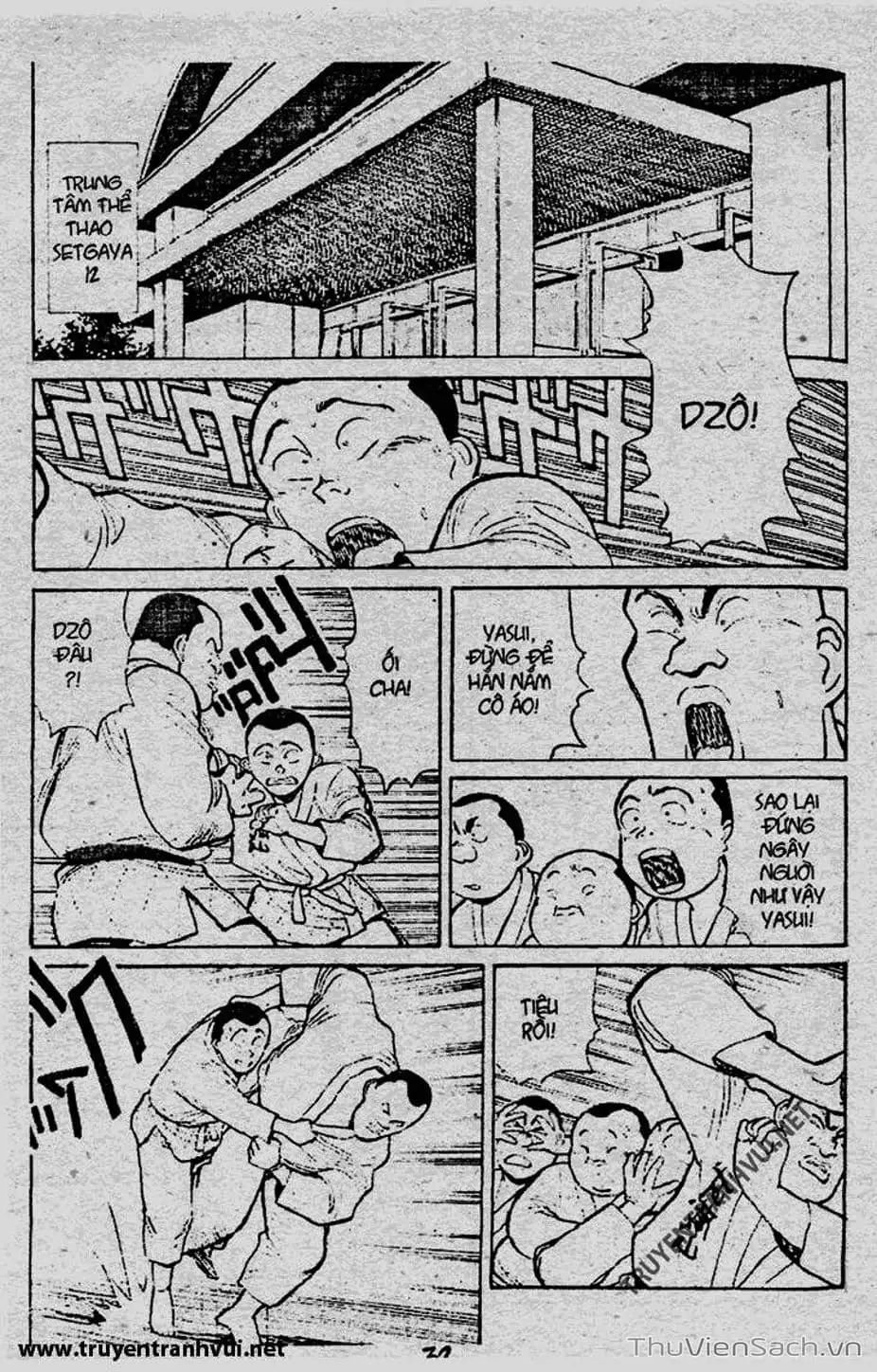 Truyện Tranh Tiểu Thư Nhu Đạo - Yawara! trang 6