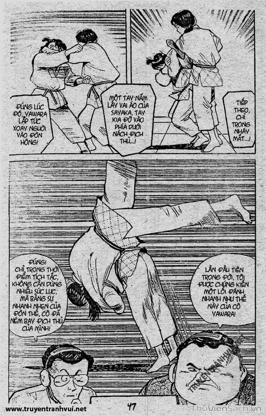 Truyện Tranh Tiểu Thư Nhu Đạo - Yawara! trang 6