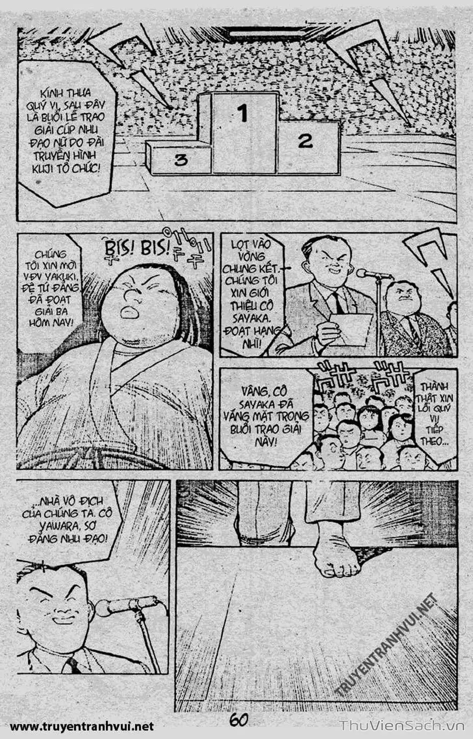 Truyện Tranh Tiểu Thư Nhu Đạo - Yawara! trang 6