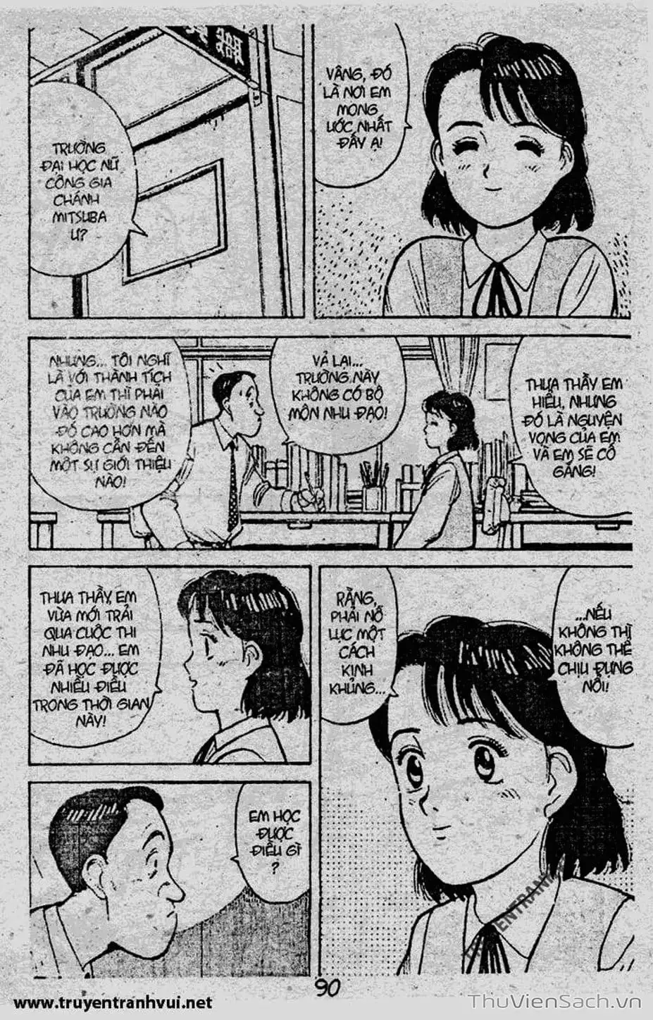 Truyện Tranh Tiểu Thư Nhu Đạo - Yawara! trang 6