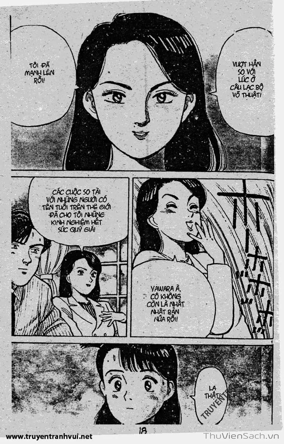 Truyện Tranh Tiểu Thư Nhu Đạo - Yawara! trang 6