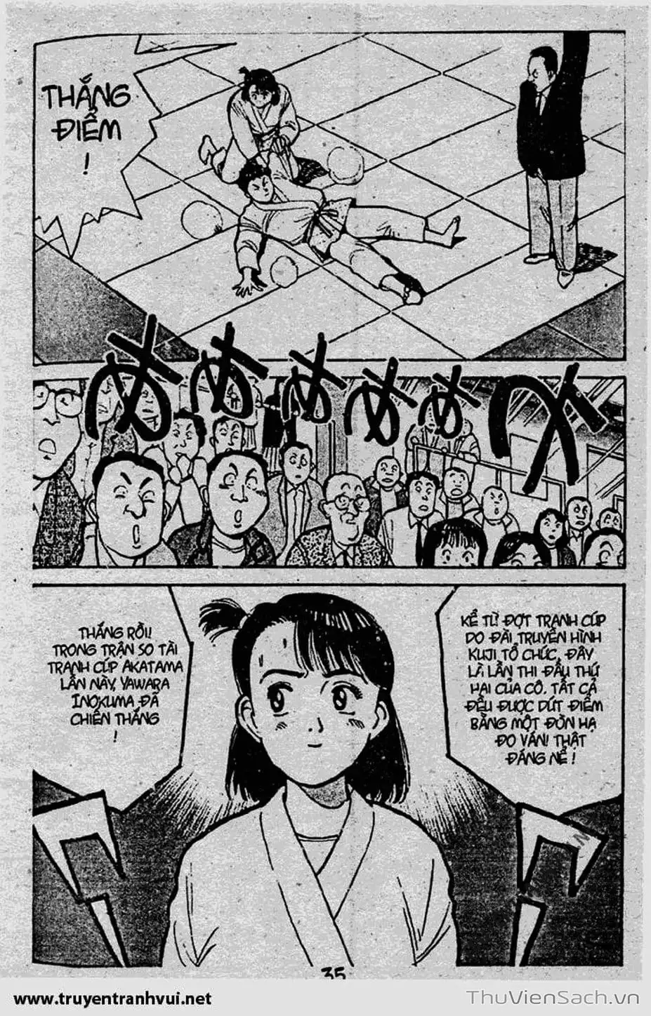 Truyện Tranh Tiểu Thư Nhu Đạo - Yawara! trang 6