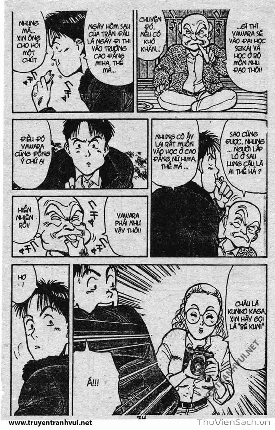 Truyện Tranh Tiểu Thư Nhu Đạo - Yawara! trang 6
