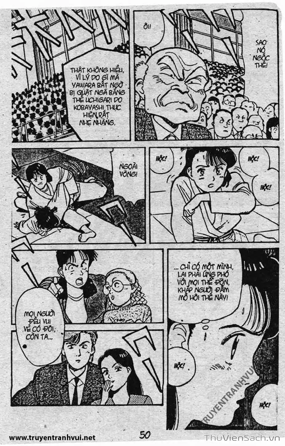 Truyện Tranh Tiểu Thư Nhu Đạo - Yawara! trang 6