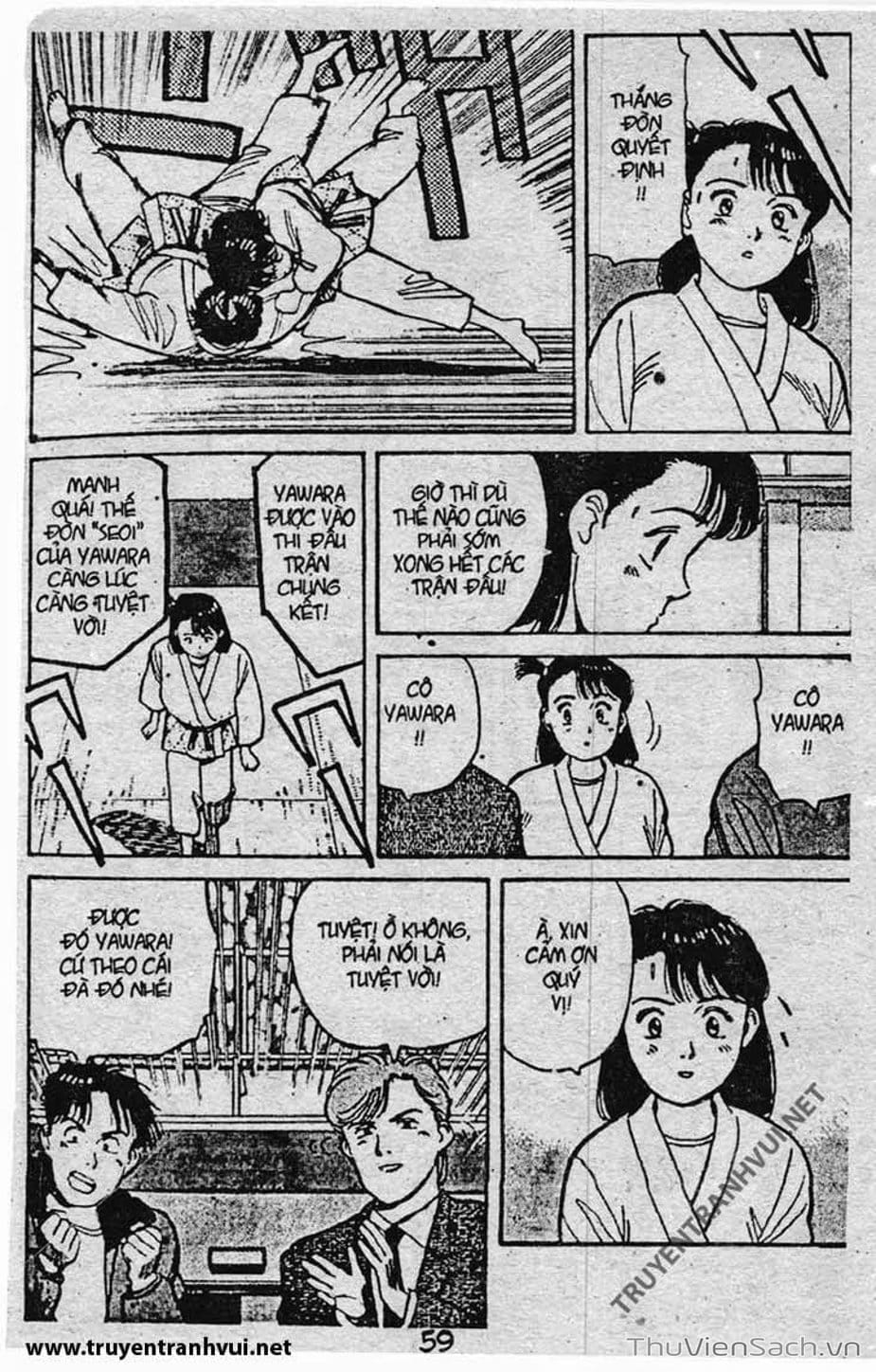 Truyện Tranh Tiểu Thư Nhu Đạo - Yawara! trang 6