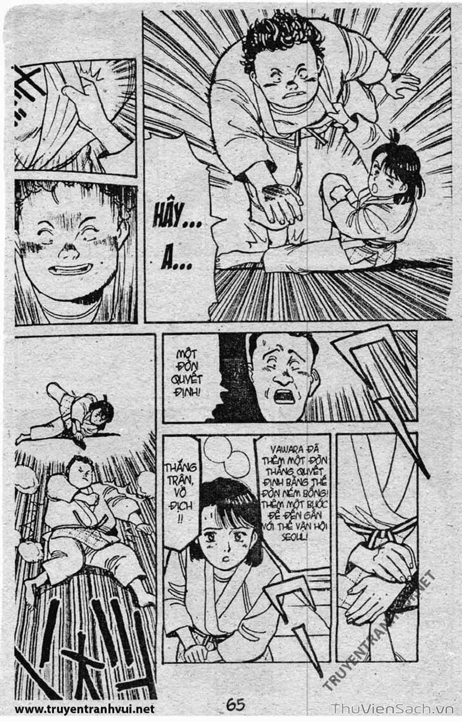 Truyện Tranh Tiểu Thư Nhu Đạo - Yawara! trang 6