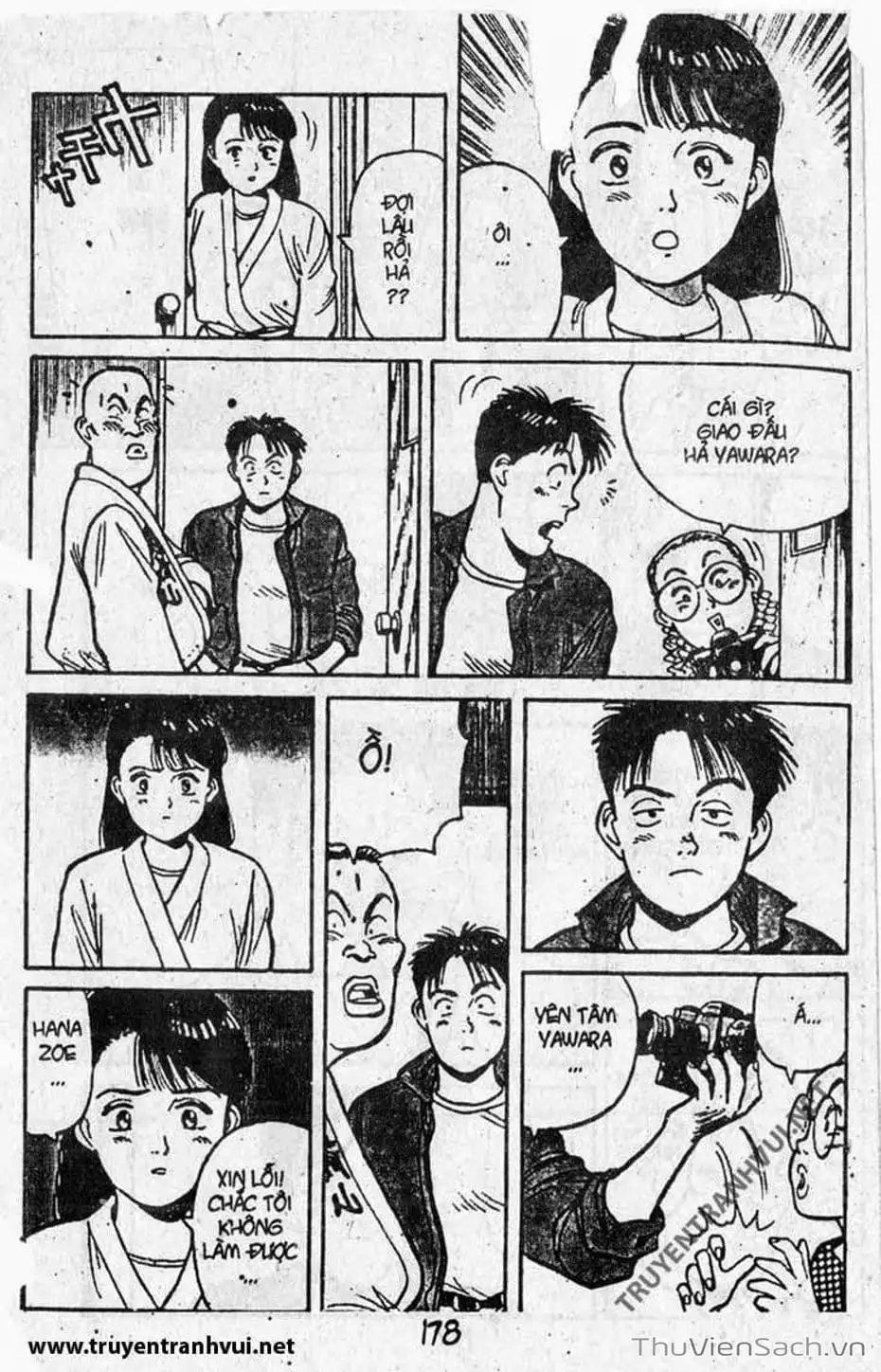 Truyện Tranh Tiểu Thư Nhu Đạo - Yawara! trang 6