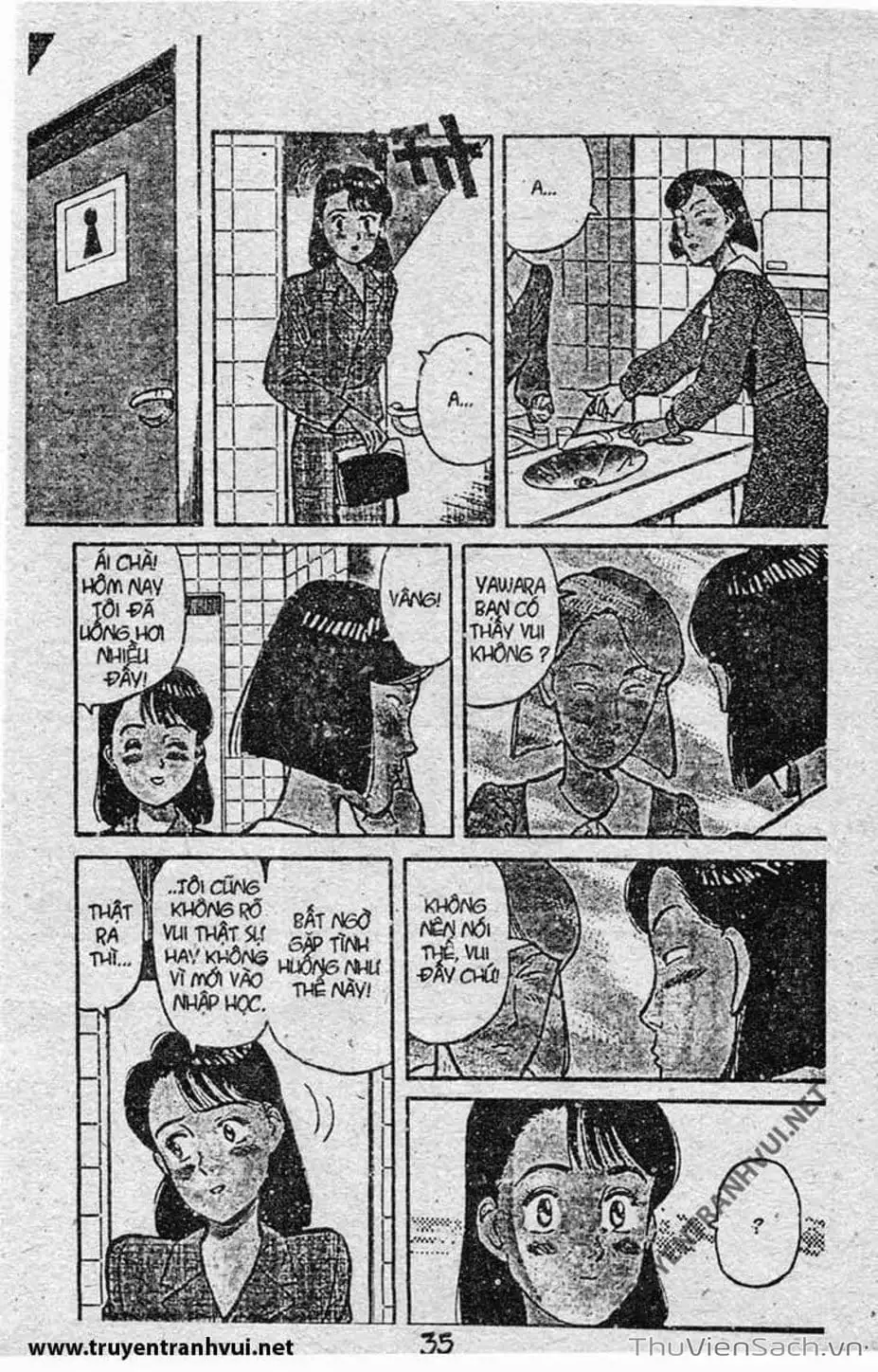 Truyện Tranh Tiểu Thư Nhu Đạo - Yawara! trang 6