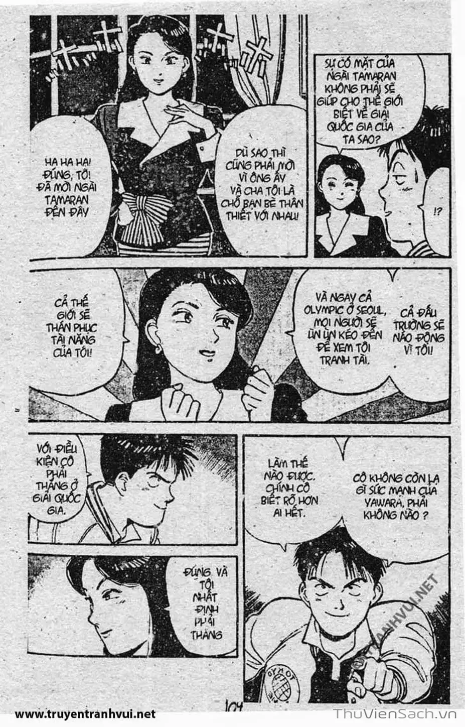 Truyện Tranh Tiểu Thư Nhu Đạo - Yawara! trang 6