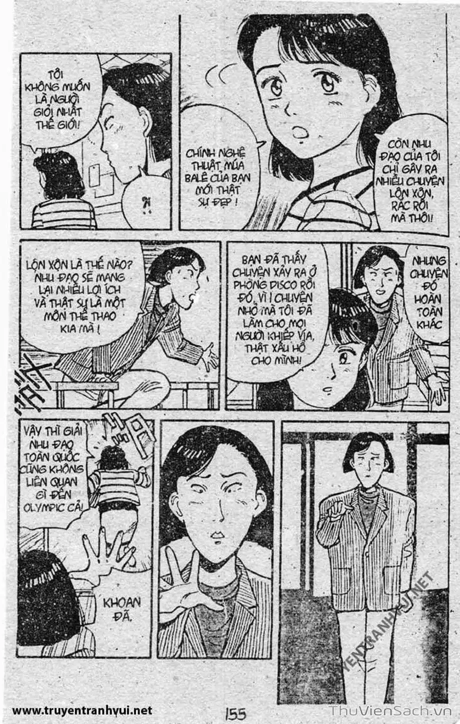 Truyện Tranh Tiểu Thư Nhu Đạo - Yawara! trang 6