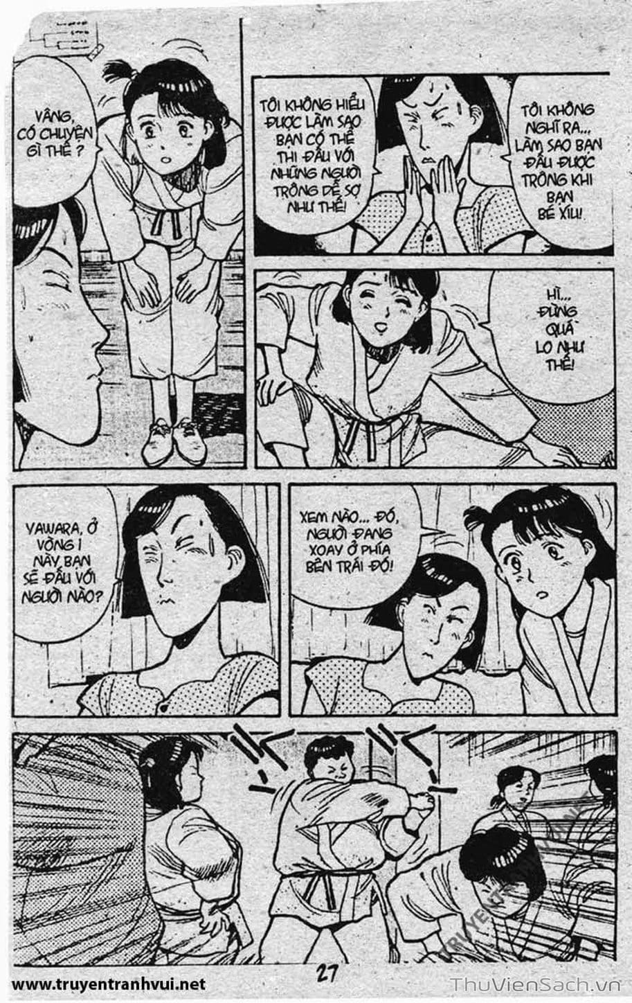 Truyện Tranh Tiểu Thư Nhu Đạo - Yawara! trang 6