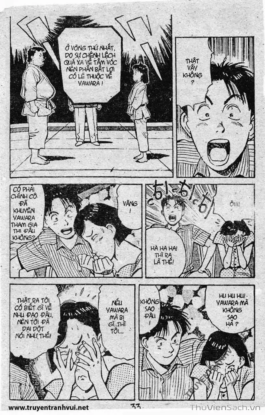Truyện Tranh Tiểu Thư Nhu Đạo - Yawara! trang 6