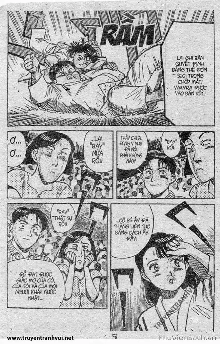 Truyện Tranh Tiểu Thư Nhu Đạo - Yawara! trang 6