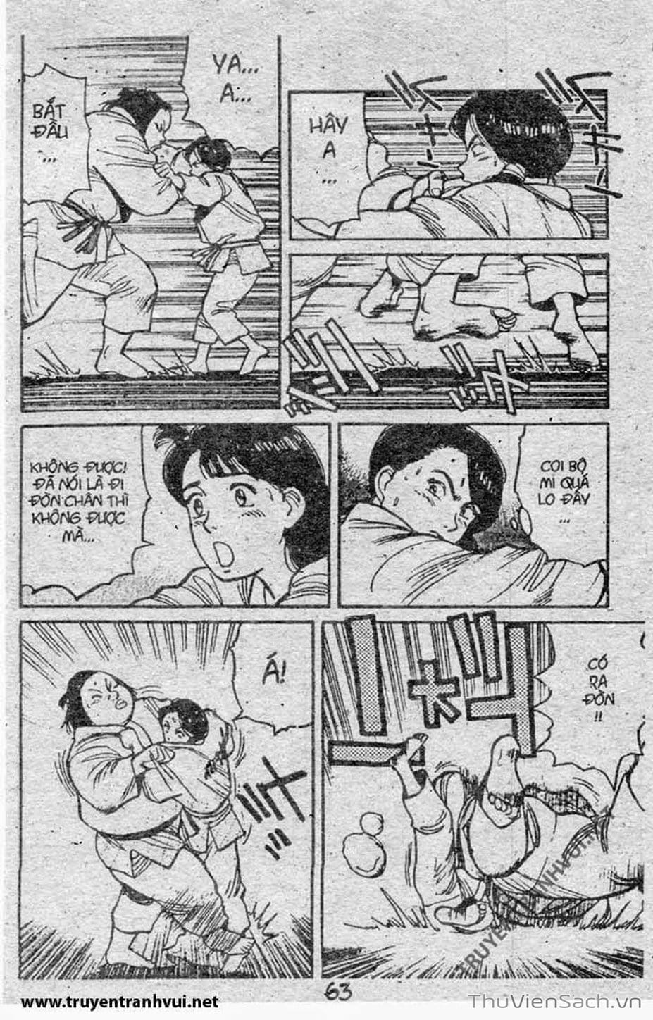 Truyện Tranh Tiểu Thư Nhu Đạo - Yawara! trang 6