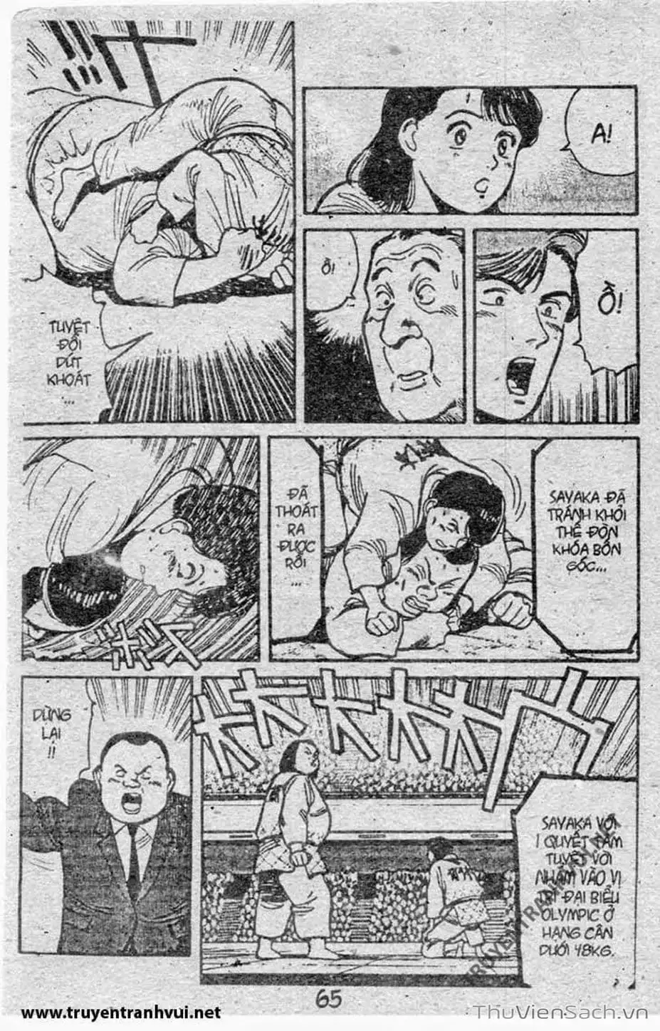 Truyện Tranh Tiểu Thư Nhu Đạo - Yawara! trang 6