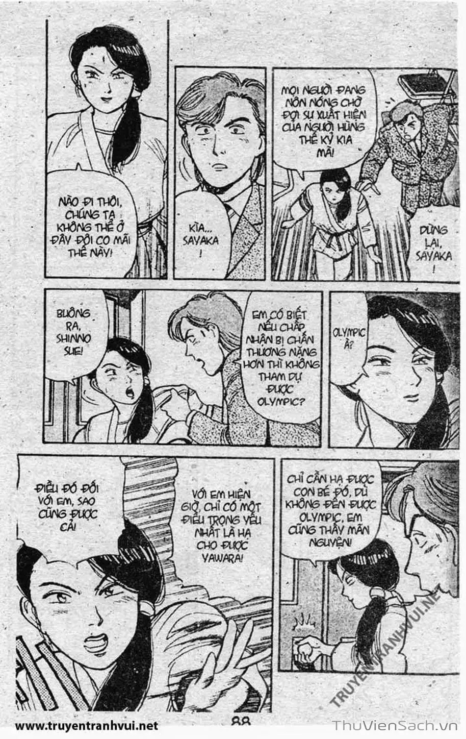 Truyện Tranh Tiểu Thư Nhu Đạo - Yawara! trang 6