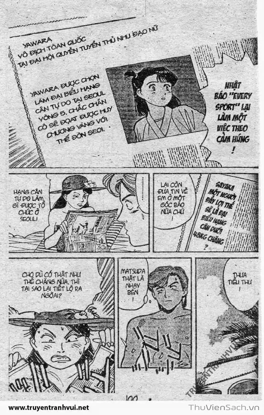 Truyện Tranh Tiểu Thư Nhu Đạo - Yawara! trang 6