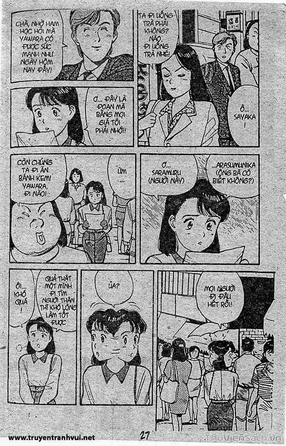 Truyện Tranh Tiểu Thư Nhu Đạo - Yawara! trang 6