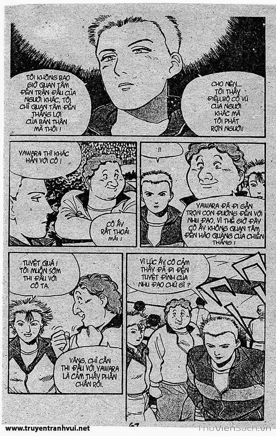 Truyện Tranh Tiểu Thư Nhu Đạo - Yawara! trang 6