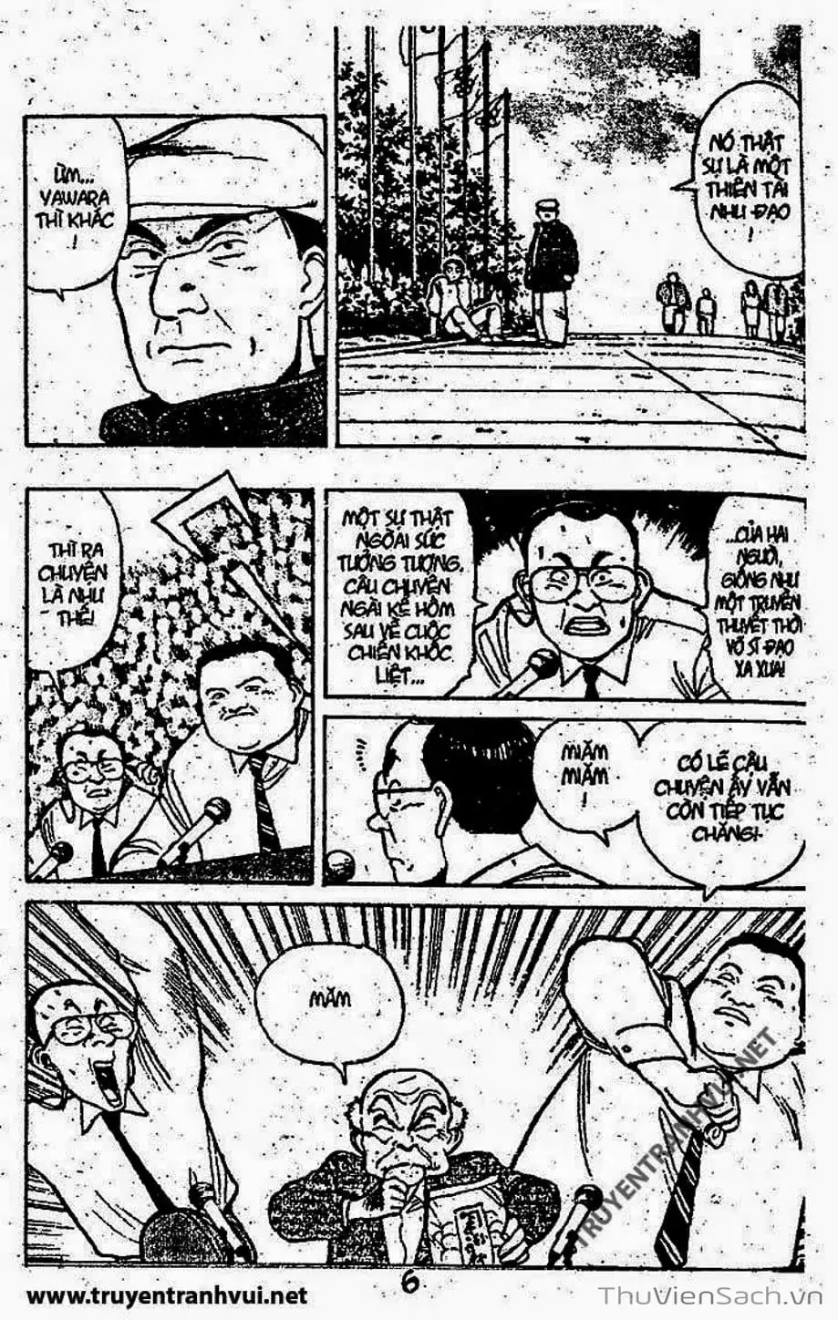 Truyện Tranh Tiểu Thư Nhu Đạo - Yawara! trang 6