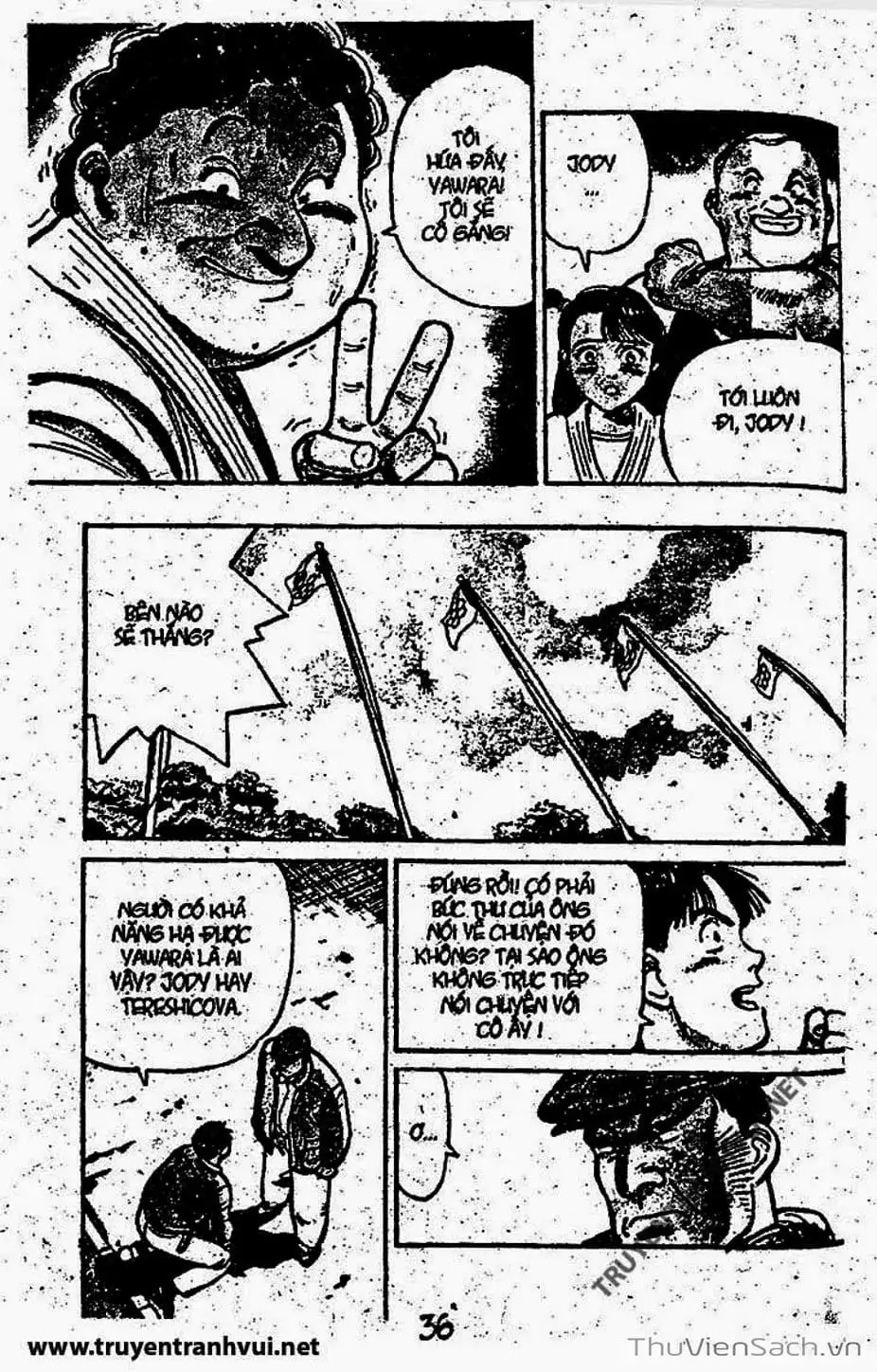 Truyện Tranh Tiểu Thư Nhu Đạo - Yawara! trang 6