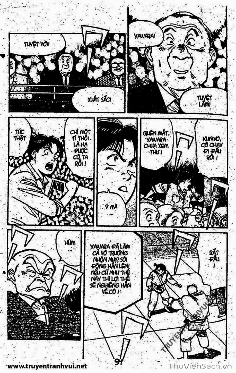 Truyện Tranh Tiểu Thư Nhu Đạo - Yawara! trang 6