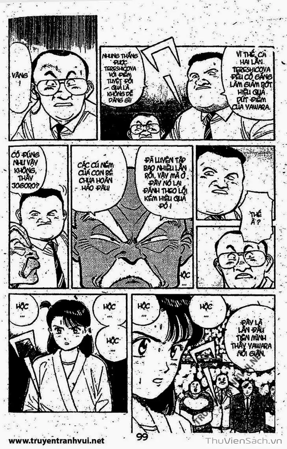 Truyện Tranh Tiểu Thư Nhu Đạo - Yawara! trang 6