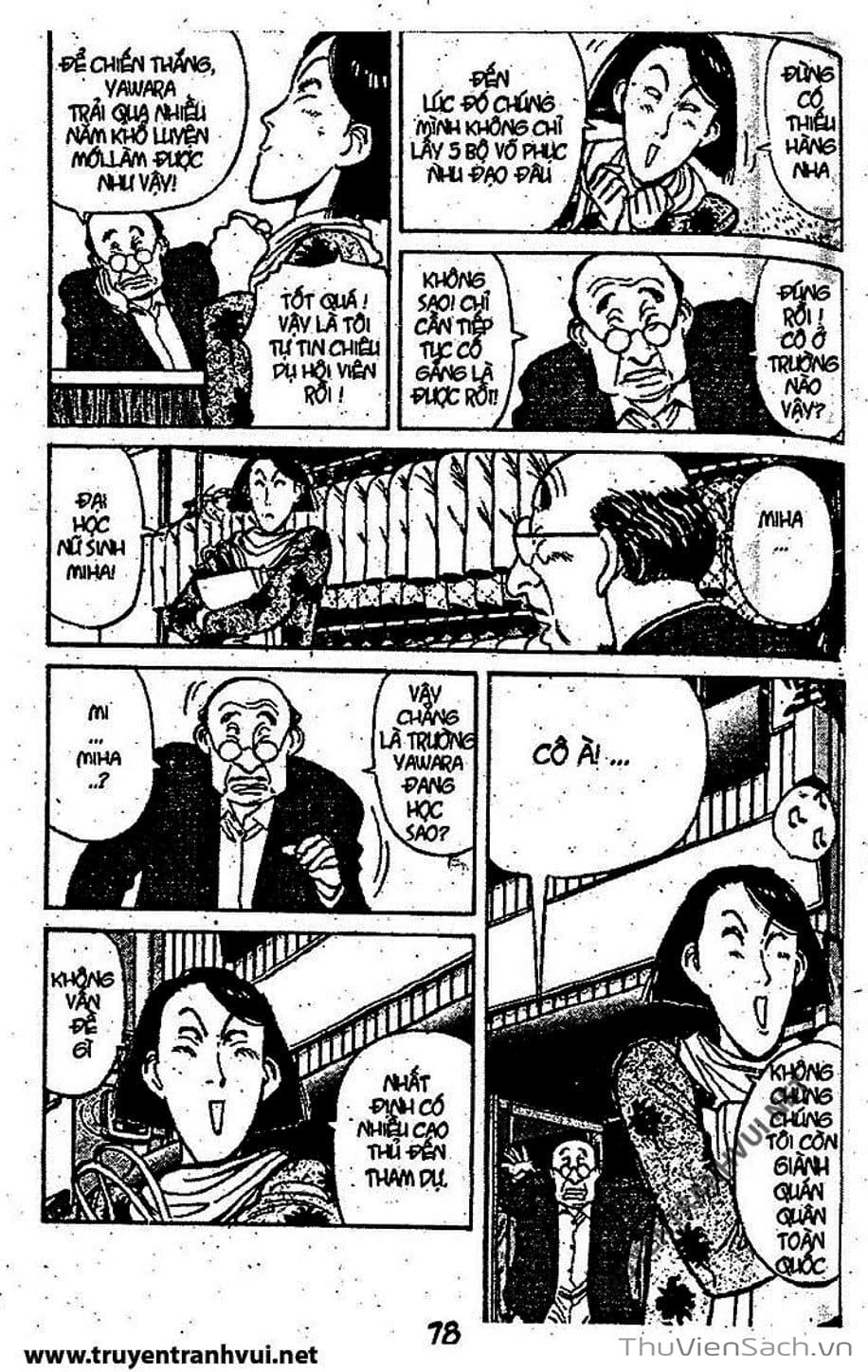 Truyện Tranh Tiểu Thư Nhu Đạo - Yawara! trang 6