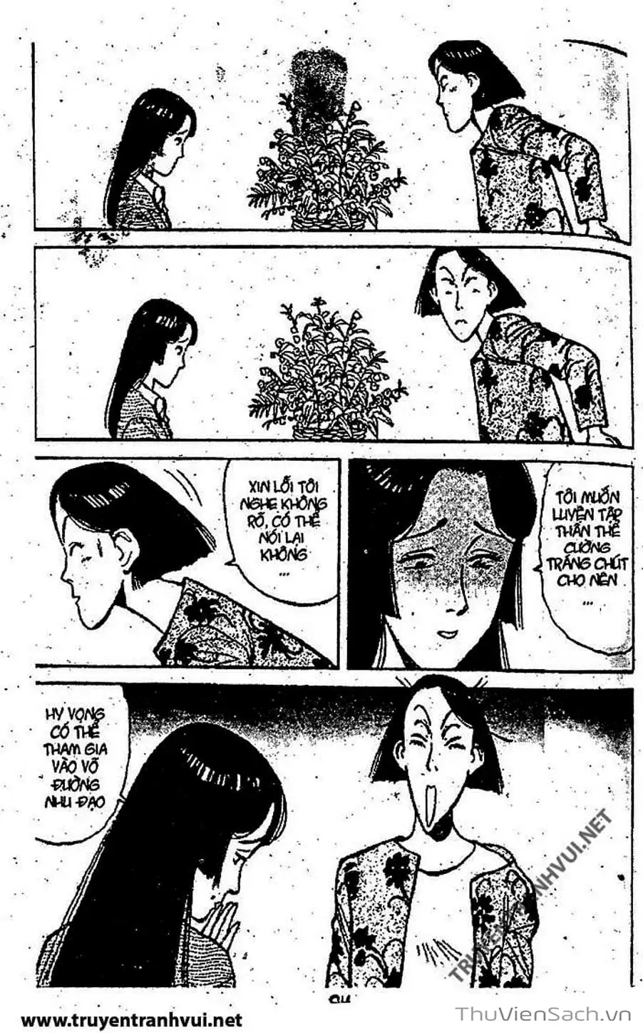 Truyện Tranh Tiểu Thư Nhu Đạo - Yawara! trang 6