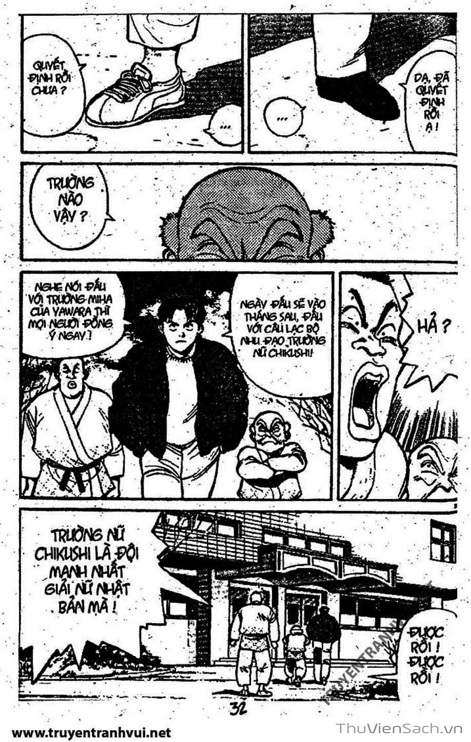 Truyện Tranh Tiểu Thư Nhu Đạo - Yawara! trang 6