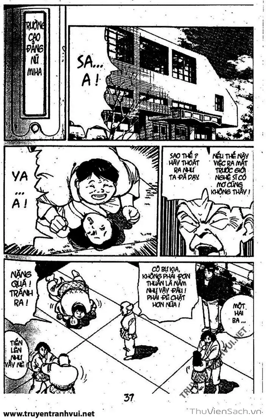 Truyện Tranh Tiểu Thư Nhu Đạo - Yawara! trang 6