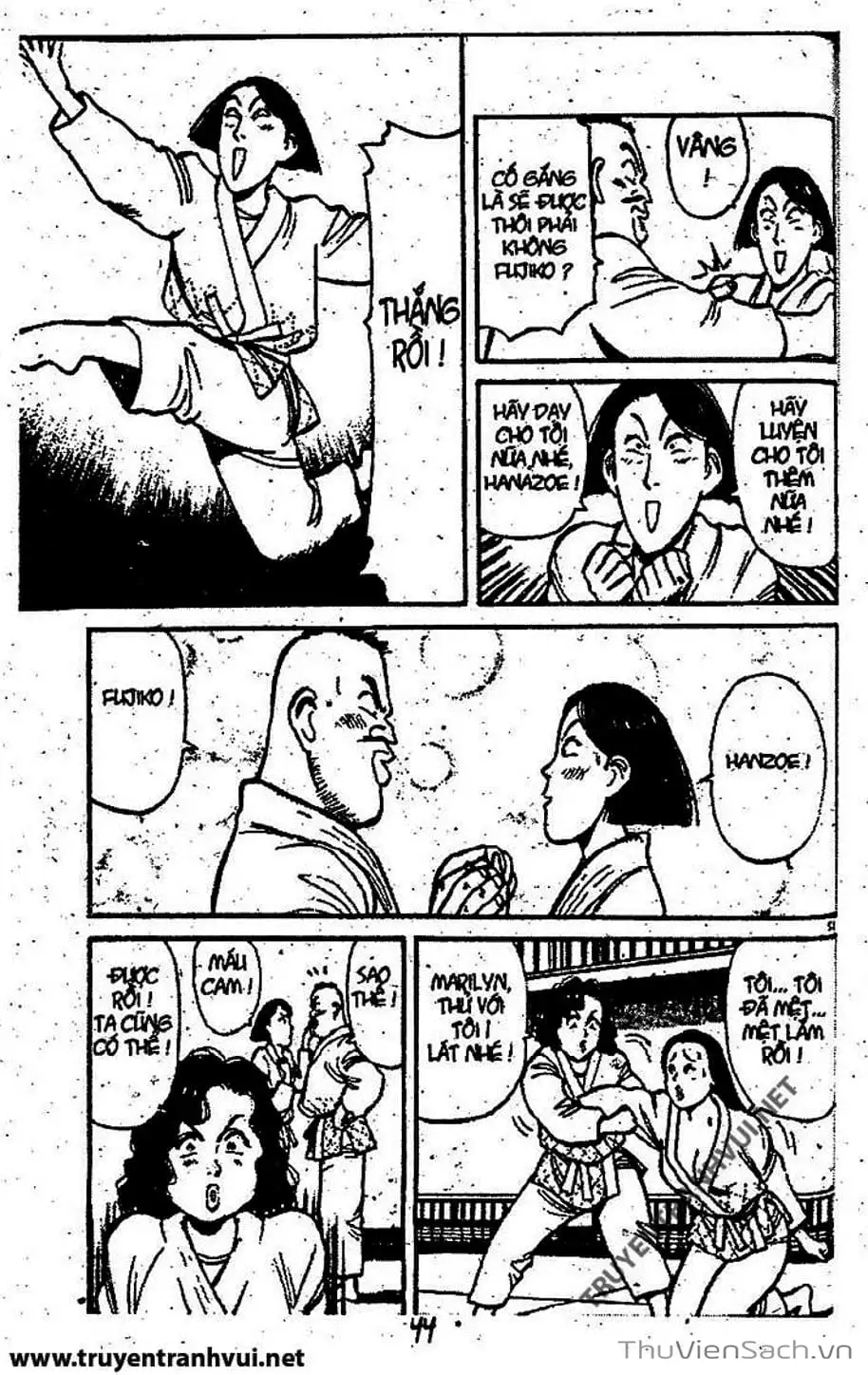 Truyện Tranh Tiểu Thư Nhu Đạo - Yawara! trang 6