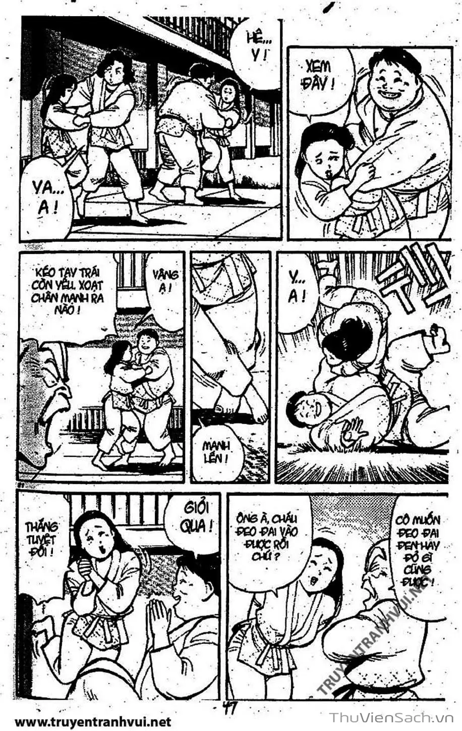 Truyện Tranh Tiểu Thư Nhu Đạo - Yawara! trang 6