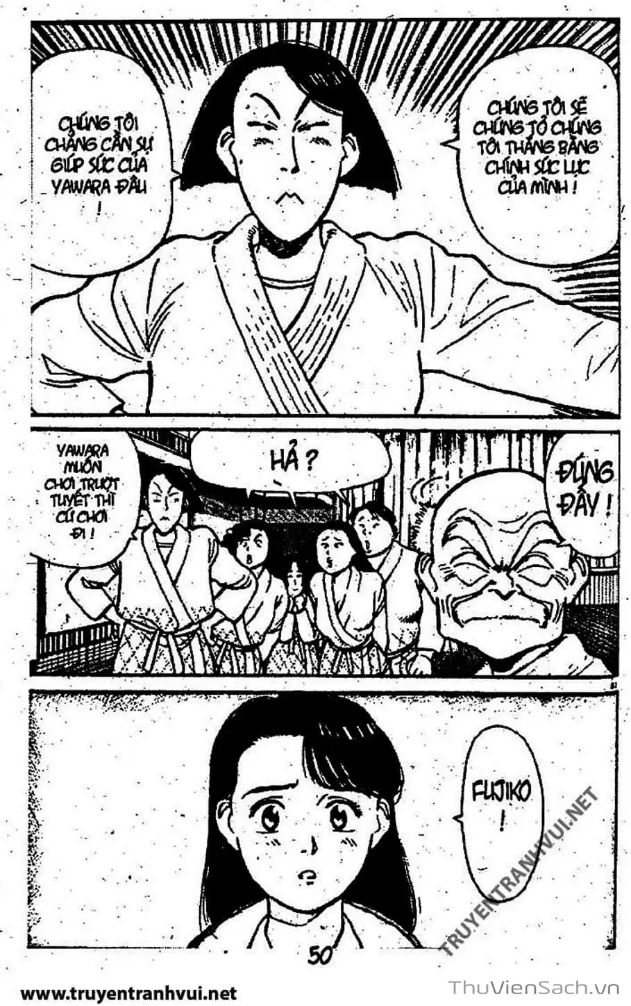 Truyện Tranh Tiểu Thư Nhu Đạo - Yawara! trang 6