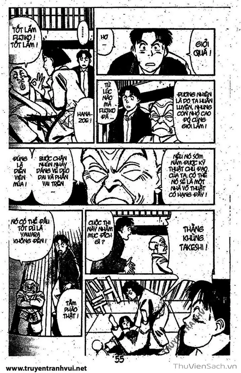 Truyện Tranh Tiểu Thư Nhu Đạo - Yawara! trang 6