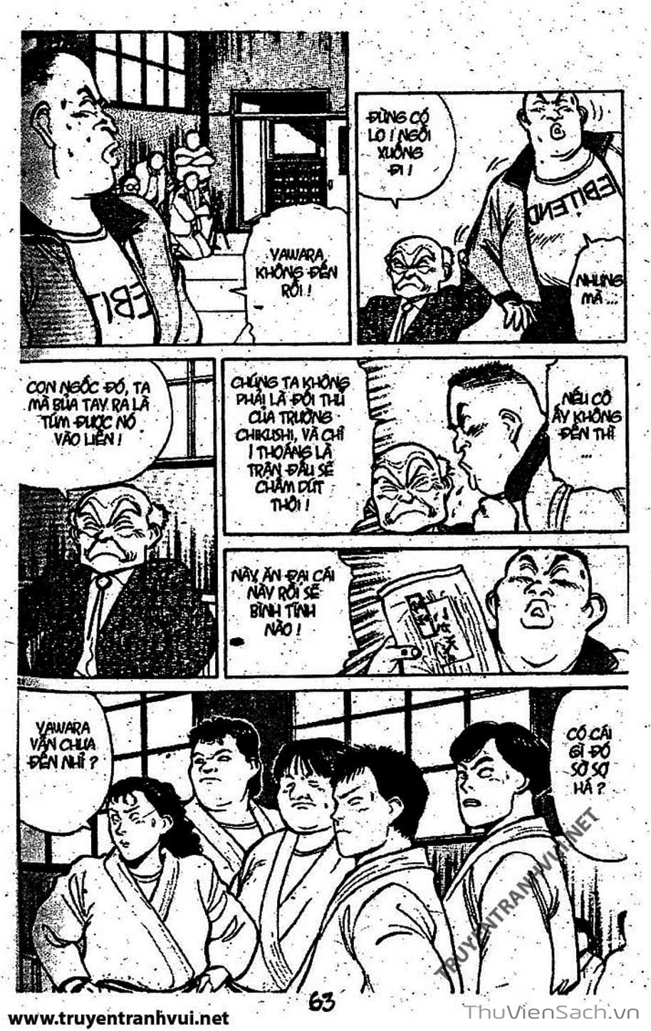 Truyện Tranh Tiểu Thư Nhu Đạo - Yawara! trang 6