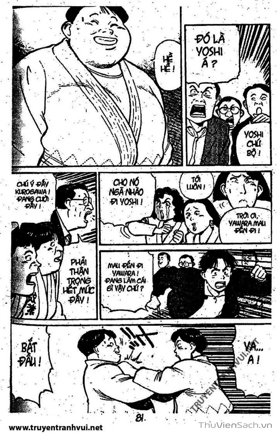 Truyện Tranh Tiểu Thư Nhu Đạo - Yawara! trang 6