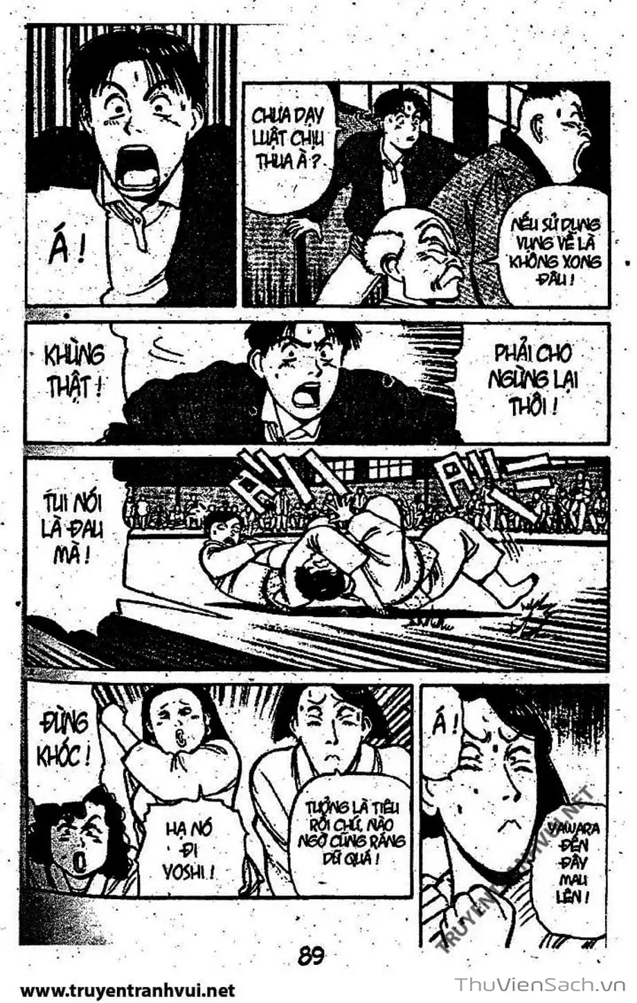 Truyện Tranh Tiểu Thư Nhu Đạo - Yawara! trang 6